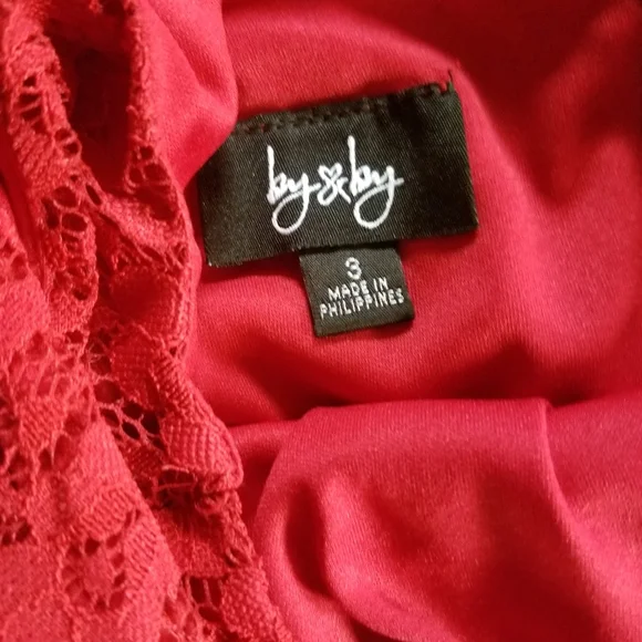Red By&by dress size 3 - Picture 3 of 3